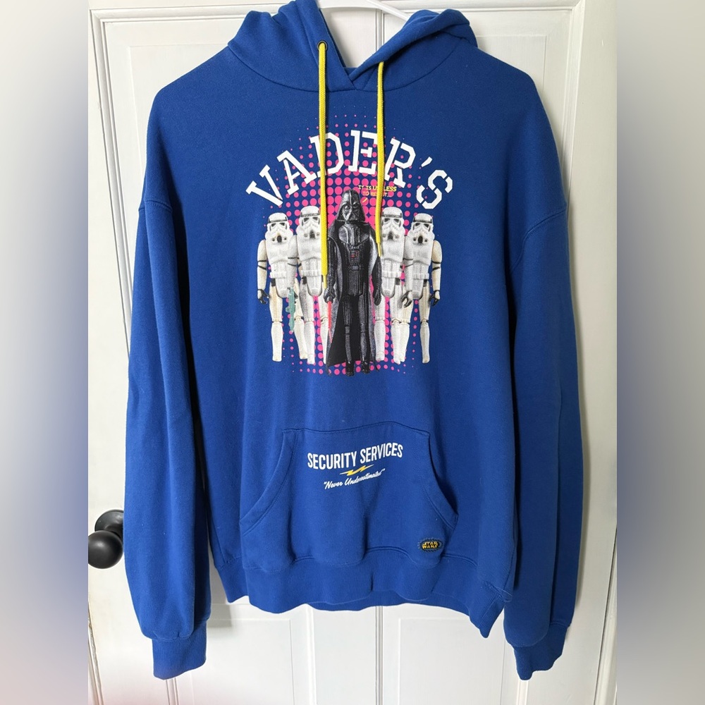 Disney Parks Star Wars Darth Vader Security Services Hoodie - Men’s Small